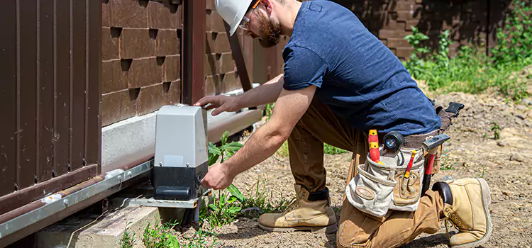 Electric Driveway Gate Installation Holtsville